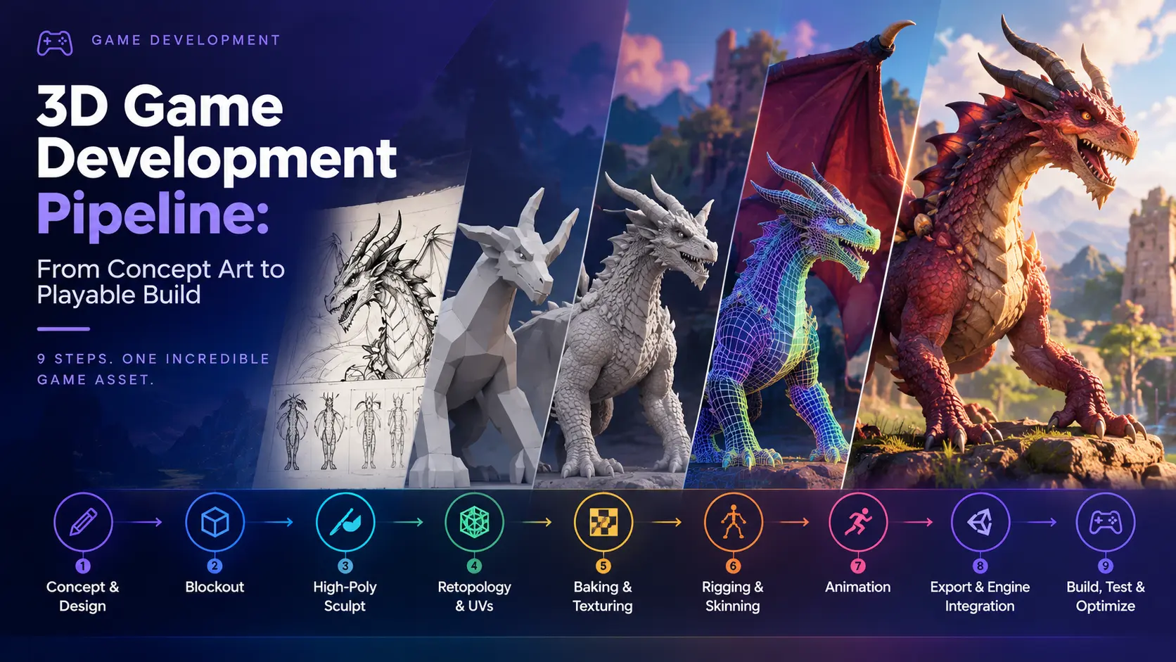 3D Game Development Pipeline