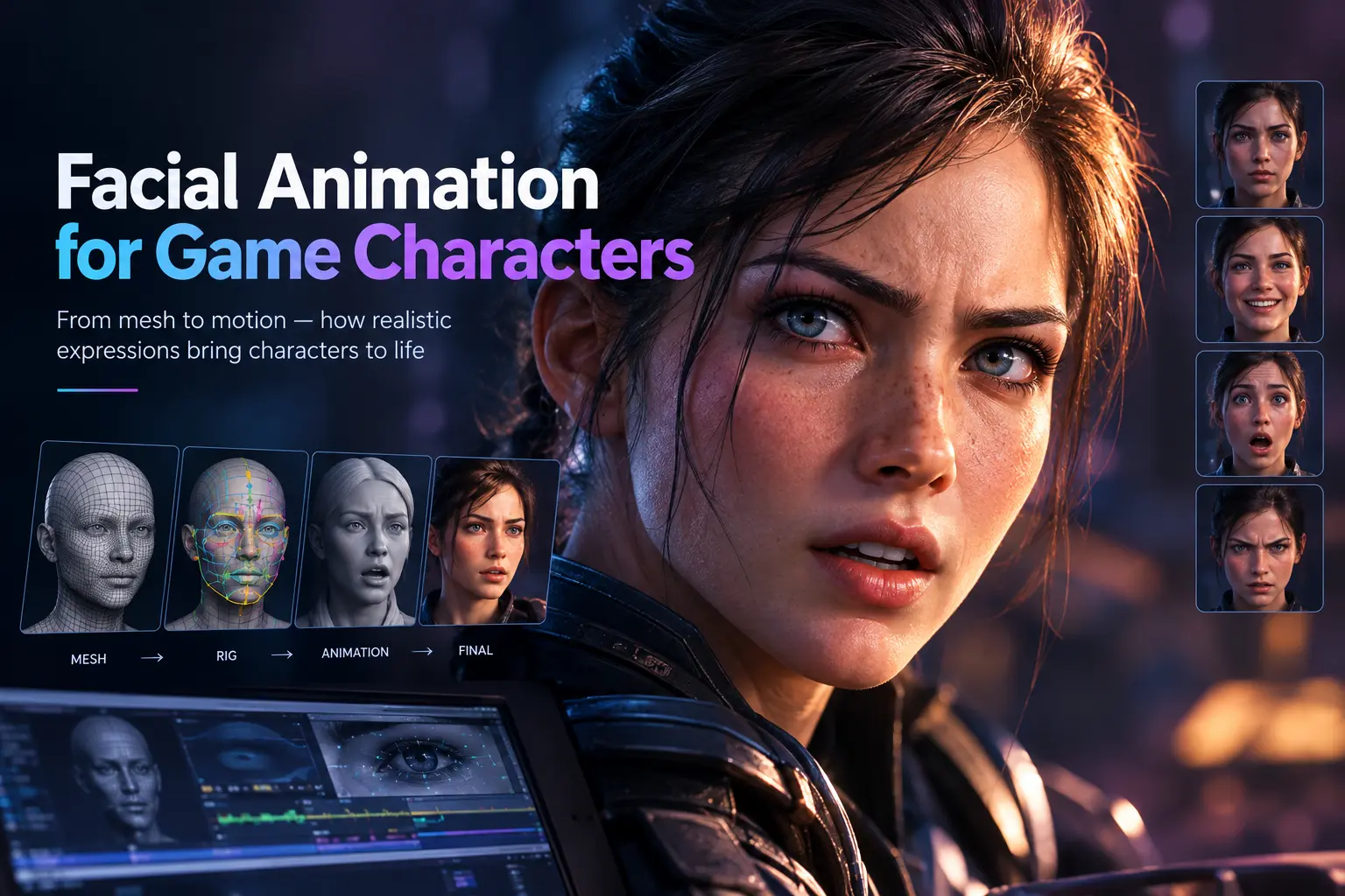 Facial Animation for Game Characters
